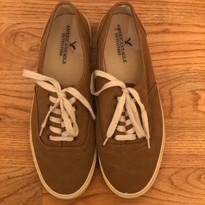 Brown American Eagle Sneakers - Men’s Size 12